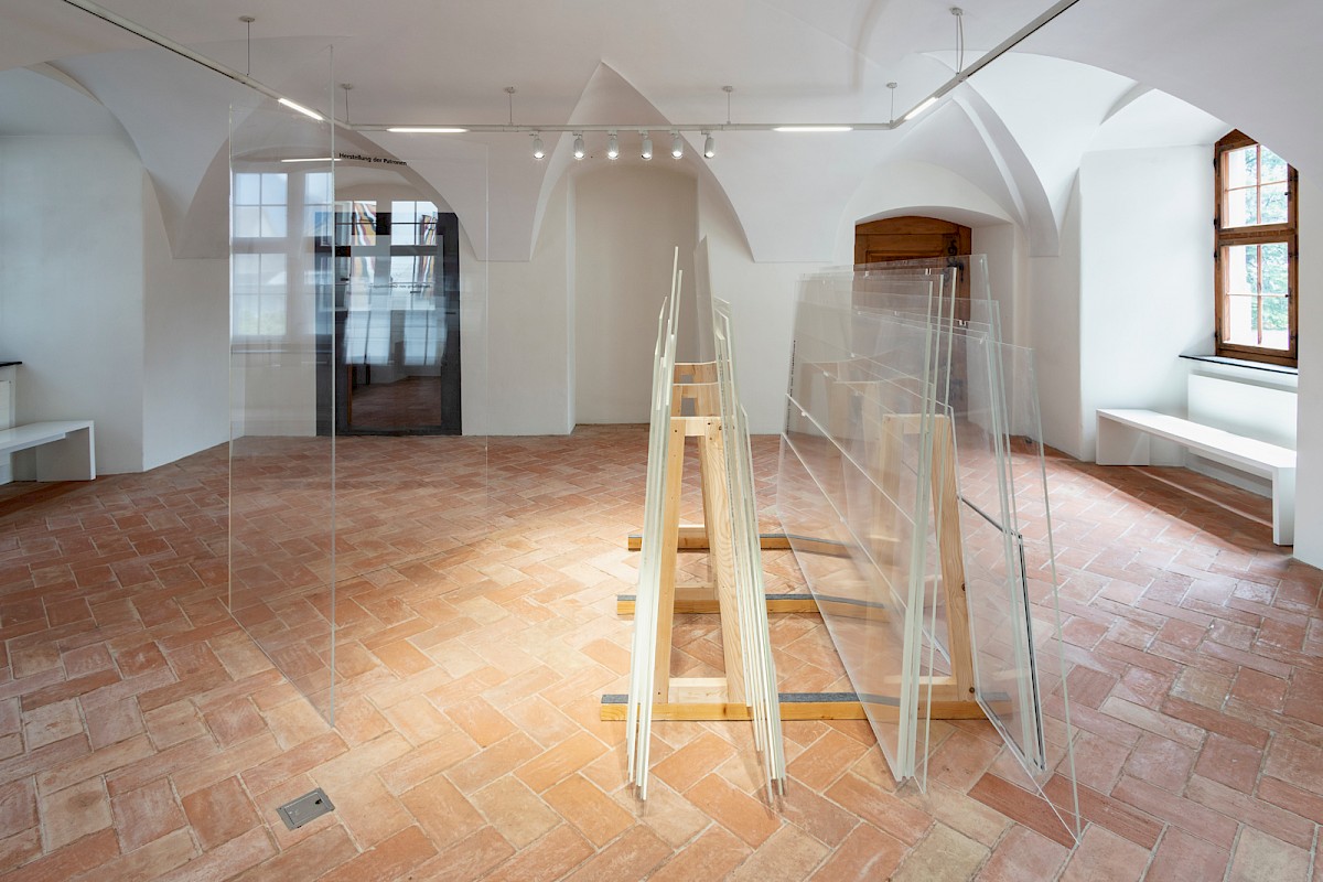 Bea Schlingelhoff | Piece of Glass, 2019 | Installationsansicht. Foto: Gunnar Meier